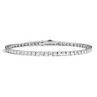 Bracciale Recarlo Donna Face Cube in Oro bianco Diamante 2.4 Ct T39SE888/D - T39SE888/D